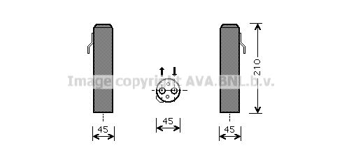 AVA QUALITY COOLING Осушитель, кондиционер HYD218